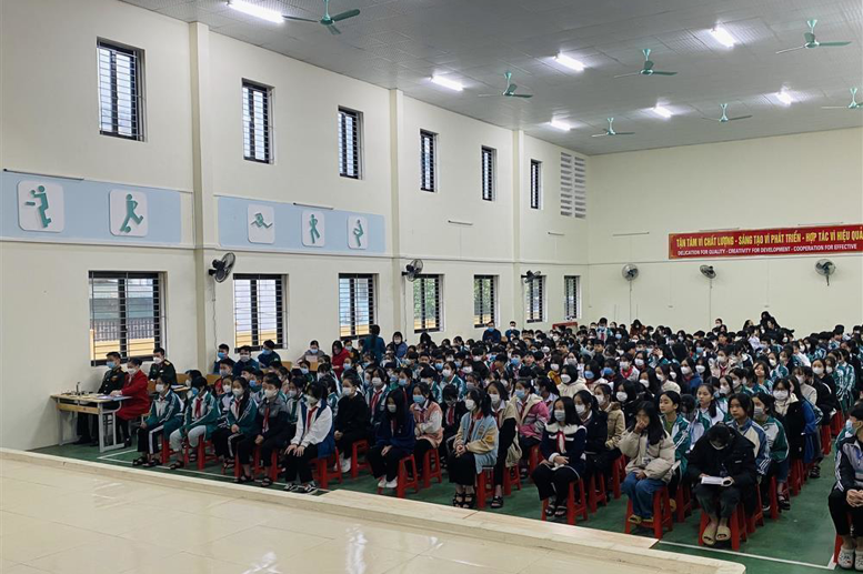                               Toàn cảnh buổi lễ
