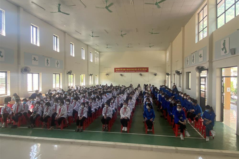 Toàn cảnh buổi tuyên truyền