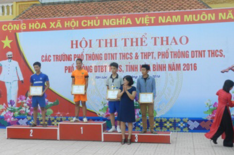 Em Phạm Trung Dũng - Giải Ba Đẩy gậy Nam hạng 56Kg