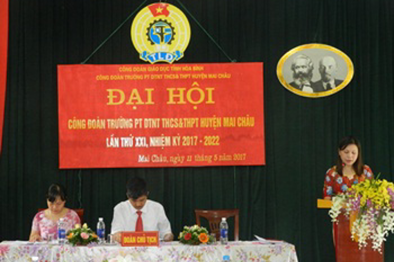 Đ/c Nguyễn Thị Hà - Báo cáo tổng kết công tác công đoàn nhiệm kỳ 2012-2017