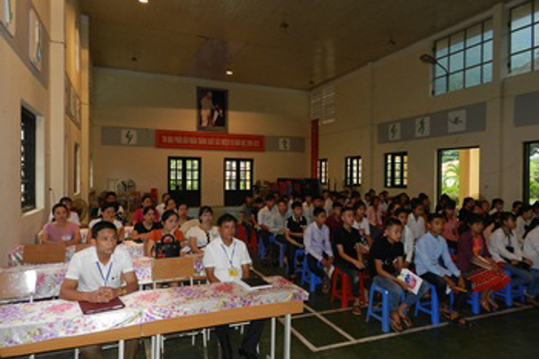 Toàn cảnh buổi Khai mạc kỳ thi 