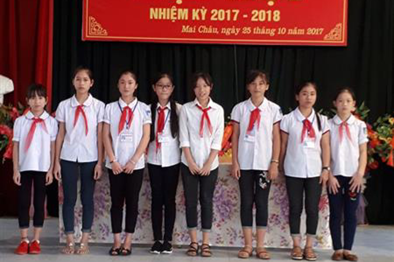 Ban chỉ huy Liên đội, nhiệm kỳ 2017-2018